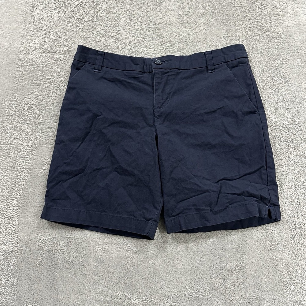 Patagonia Chino Shorts Women 4 Navy Blue Gorpcore Camping Summer Casual